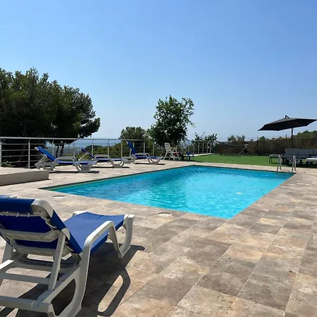 Maison De Reve Avec Piscine Privative Et Vue Sur - Proche Barcelone Et Port Aventura Cunit